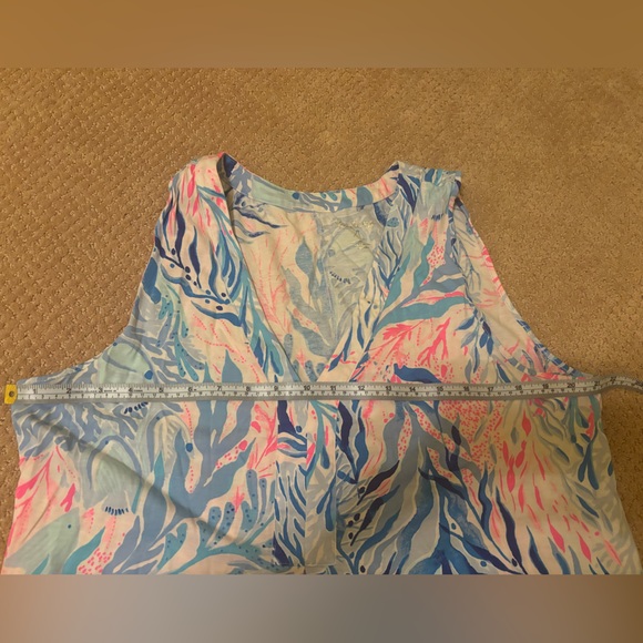 Lilly Pulitzer Kaleidoscope Coral Dress - Picture 4 of 5